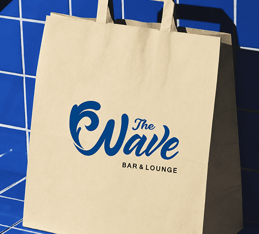 The Wave Tote Bag Packaging