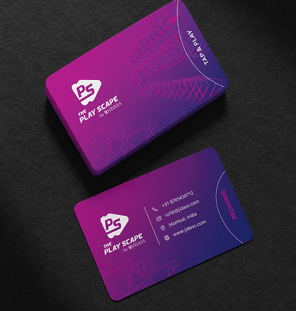 The Play Scape VIP Membership Cards