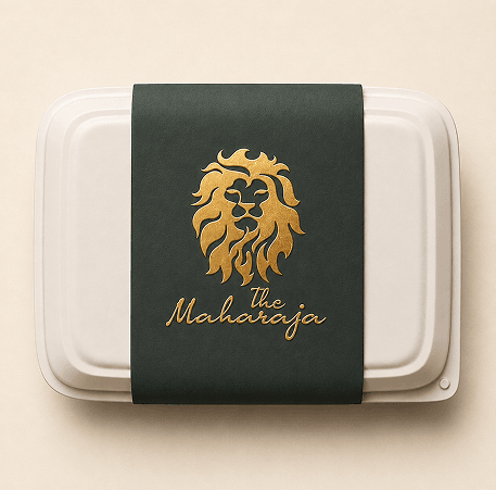 The Maharaja Meal Box Packaging